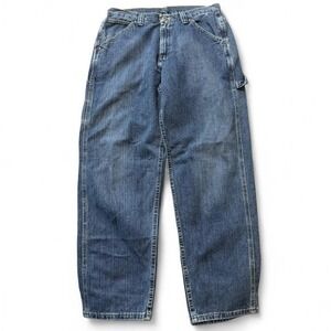 Vintage Y2K Lee Dungarees Carpenter Jeans, Men's Size 33 x 32